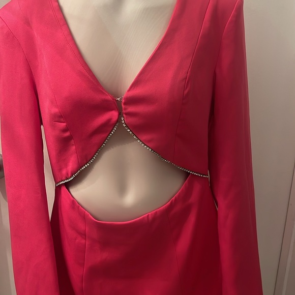 Pink Dress with rhinestones Kyo size 4 - Picture 2 of 5
